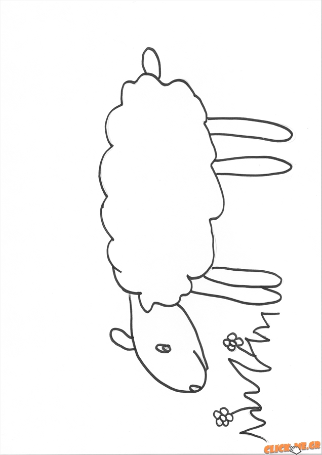 Ζωγραφική Πρόβατο
